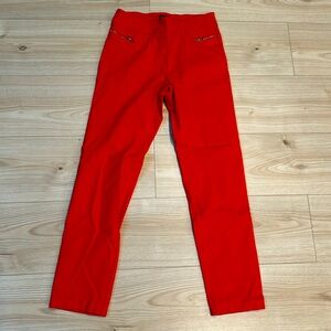 Soho Apparel Ltd Red Pull On Dress Pant